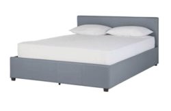Hygena Emelie Small Double Ottoman Bedframe - Grey